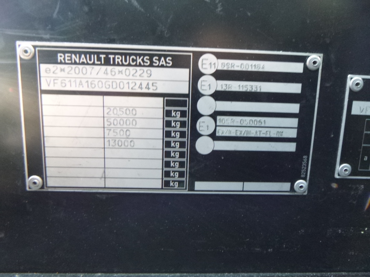 Tahač Renault T 460 4x2 Euro 6 + PTO + ADR: obrázek 12
