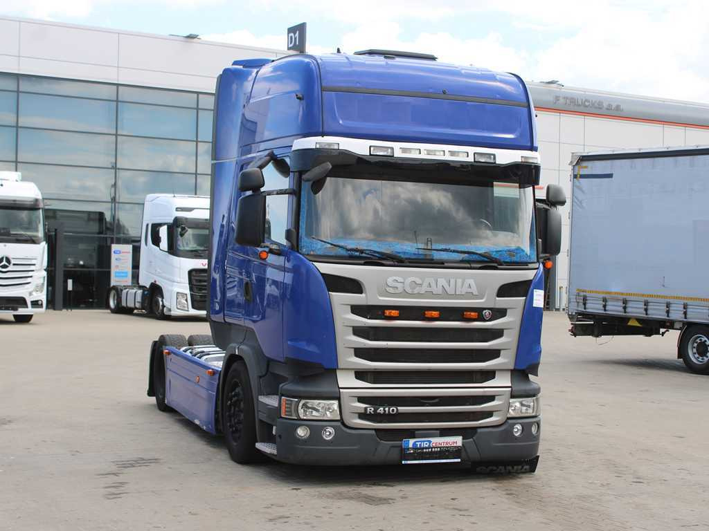 Tahač Scania R410, EURO 6, LOWDECK, RETARDER, NAVIGATION