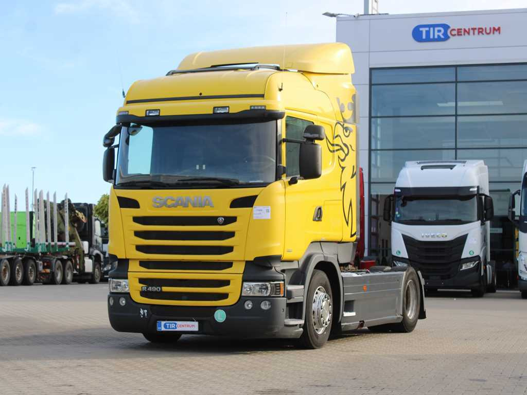 Tahač Scania R490, RETARDER, EURO 6
