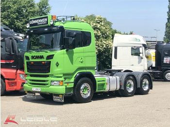 Tahač Scania R520 LA 6x4 HSA *V8* Kupplungspedal* Alcoa* 75t