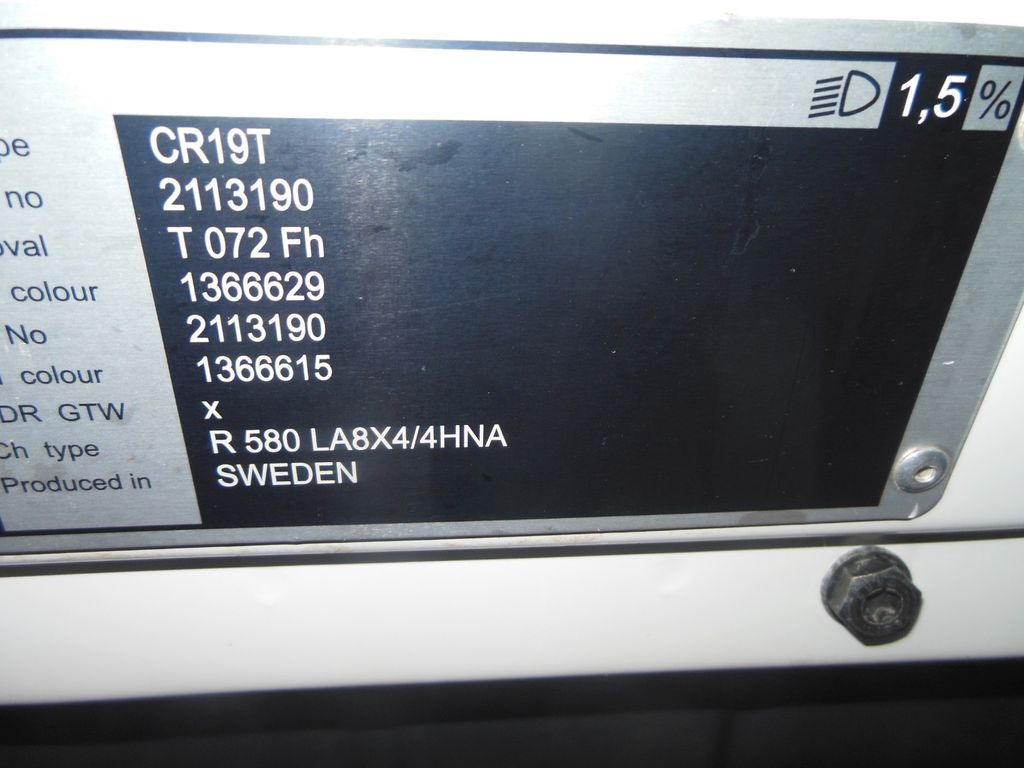 Tahač Scania R580, V8, 8X4, 164.000 KG, TOP STAND!!!: obrázek 29
