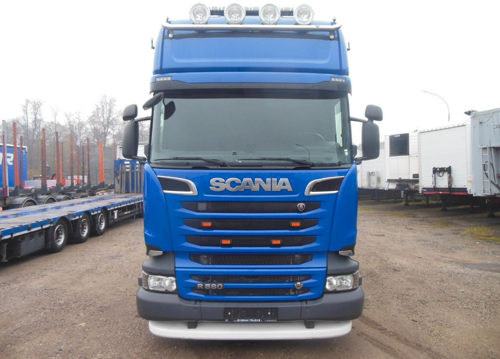 Tahač Scania R580, V8, 8X4, 164.000 KG, TOP STAND!!!: obrázek 6