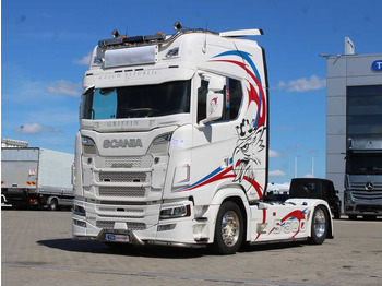 Tahač  Scania S 500, EURO 6, LOWDECK, RETARDER, NAVIGATION
