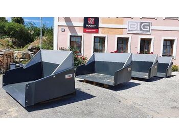 Nový Tahač Schwerlast Transportbox / Kippmulde 180 cm mit 3 Punkt- & Euro Aufnahme: obrázek 4