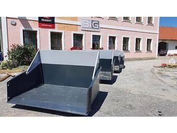 Nový Tahač Schwerlast Transportbox / Kippmulde 180 cm mit 3 Punkt- & Euro Aufnahme: obrázek 5