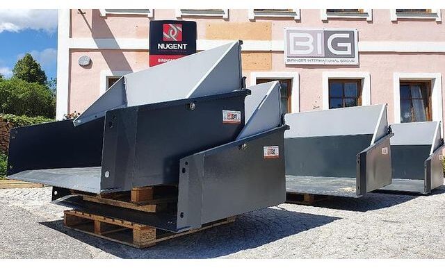 Nový Tahač Schwerlast Transportbox / Kippmulde 180 cm mit 3 Punkt- & Euro Aufnahme: obrázek 6