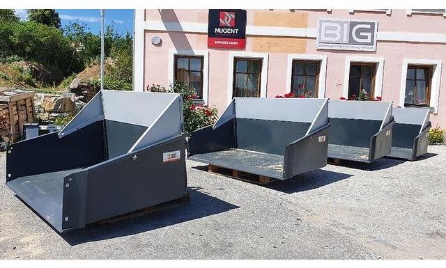 Nový Tahač Schwerlast Transportbox / Kippmulde 180 cm mit 3 Punkt- & Euro Aufnahme: obrázek 4