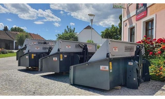 Nový Tahač Schwerlast Transportbox / Kippmulde 180 cm mit 3 Punkt- & Euro Aufnahme: obrázek 7