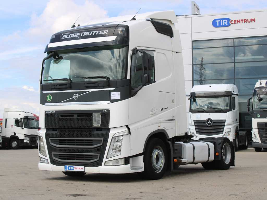 Tahač Volvo FH 500, GLOBETROTTER, LOWDECK, VEB+, I-PARK COOL
