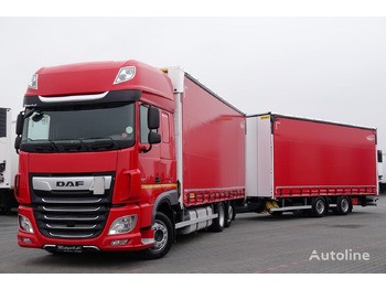 Plachtový nákladní auto DAF XF 480