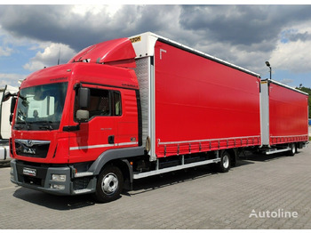 Plachtový nákladní auto MAN TGL 12.250