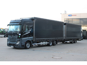 Plachtový nákladní auto MERCEDES-BENZ Actros 2645
