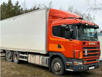 Skříňový nákladní auto SCANIA 114