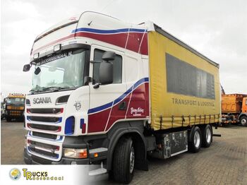 Plachtový nákladní auto SCANIA R 500