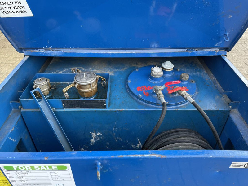 Skladovací nádrž Kiwa IBC 1000 liter dieseltank met keuring: obrázek 13