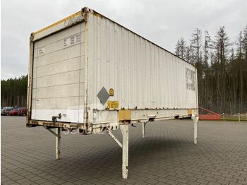 Skříňová nástavba - Wechselkoffer mit Rolltor 7,45 m kran- und stapelbar: obrázek 1