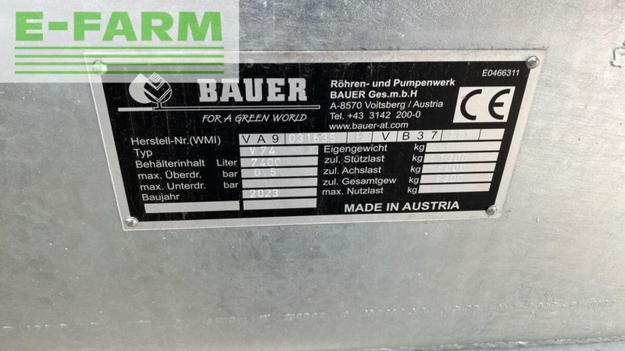 Stroj pro hnojení Bauer v74: obrázek 15