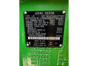 John Deere 8335 R PowrShift / 6414 Stunden / EZ 2014 - Traktor: obrázek 4