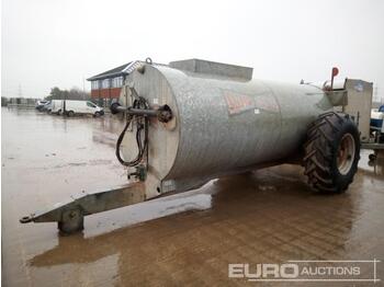 Zemědělský přívěs Latham PTO Driven, Single Axle Slurry Tank, Draw Bar: obrázek 1