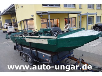 Traktor Mulag Mähboot mit Heckmäher Volvo-Penta  Diesel Mulag - Gödde - Berky inkl. Anhänger: obrázek 2