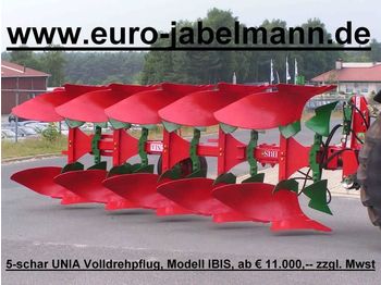 Nový Pluh Unia Volldrehpflüge, Ibis, NEU, 3 - 9 Schare, Dreipun: obrázek 1