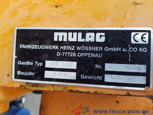 Příkopová sekačka Unimog Mulag MRF 300 Schlegelmähkopf MS + Ausleger: obrázek 6