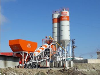Plusmix 100 m³/hour Mobile Concrete Batching Plant - BETONYY ZAVOD - CEN - Betonárna: obrázek 1