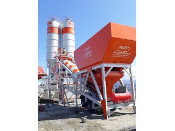 Plusmix 100 m³/hour Mobile Concrete Batching Plant - BETONYY ZAVOD - CEN - Betonárna: obrázek 3