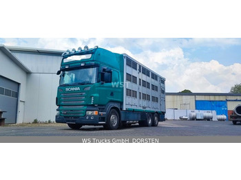 Scania R 440 Topline KABA 3 Stock Hubdach  - Přepravník zvířat: obrázek 1