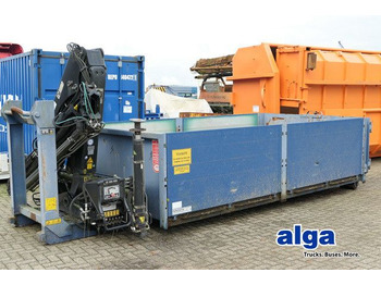 Abrollcontainer, Kran Hiab 099 BS-2 Duo  - Hákový kontejner: obrázek 1