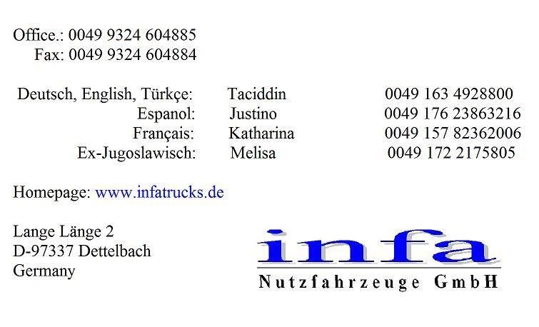 Infa Nutzfahrzeuge GmbH - Nákladní auta undefined: obrázek 1