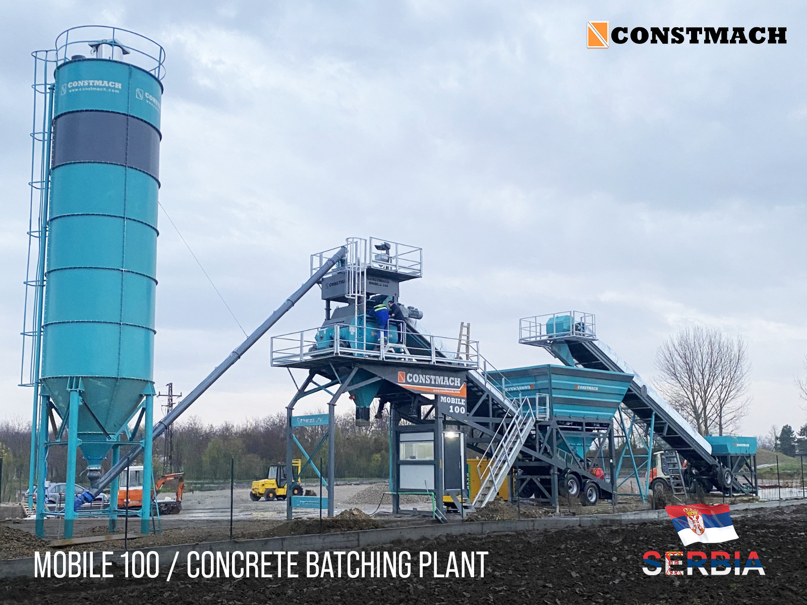 Constmach Concrete Batching Plants & Crushing and Screening Plants - Stavební technika - nový undefined: obrázek 11