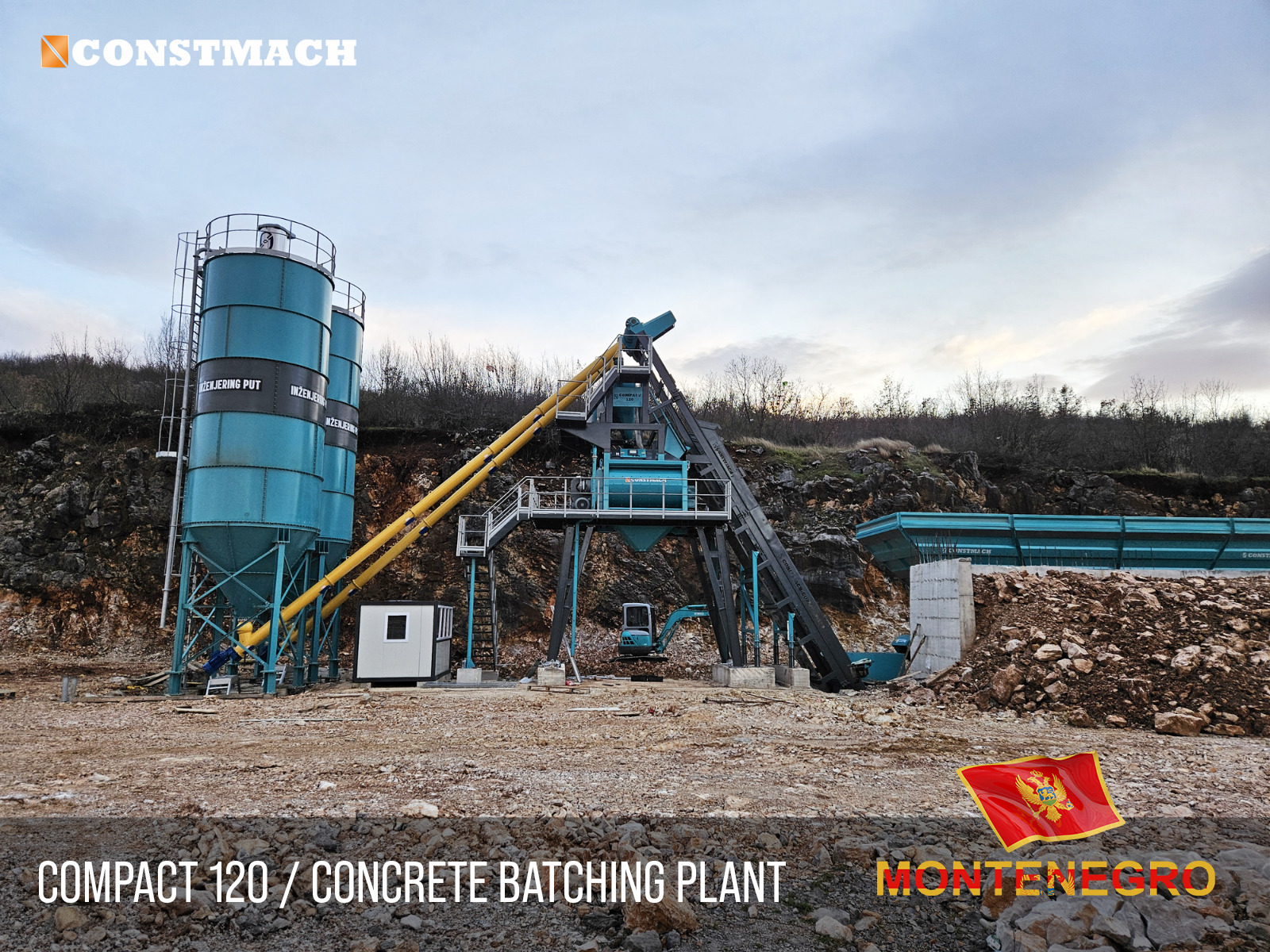 Constmach Concrete Batching Plants & Crushing and Screening Plants - Stavební technika - nový undefined: obrázek 3