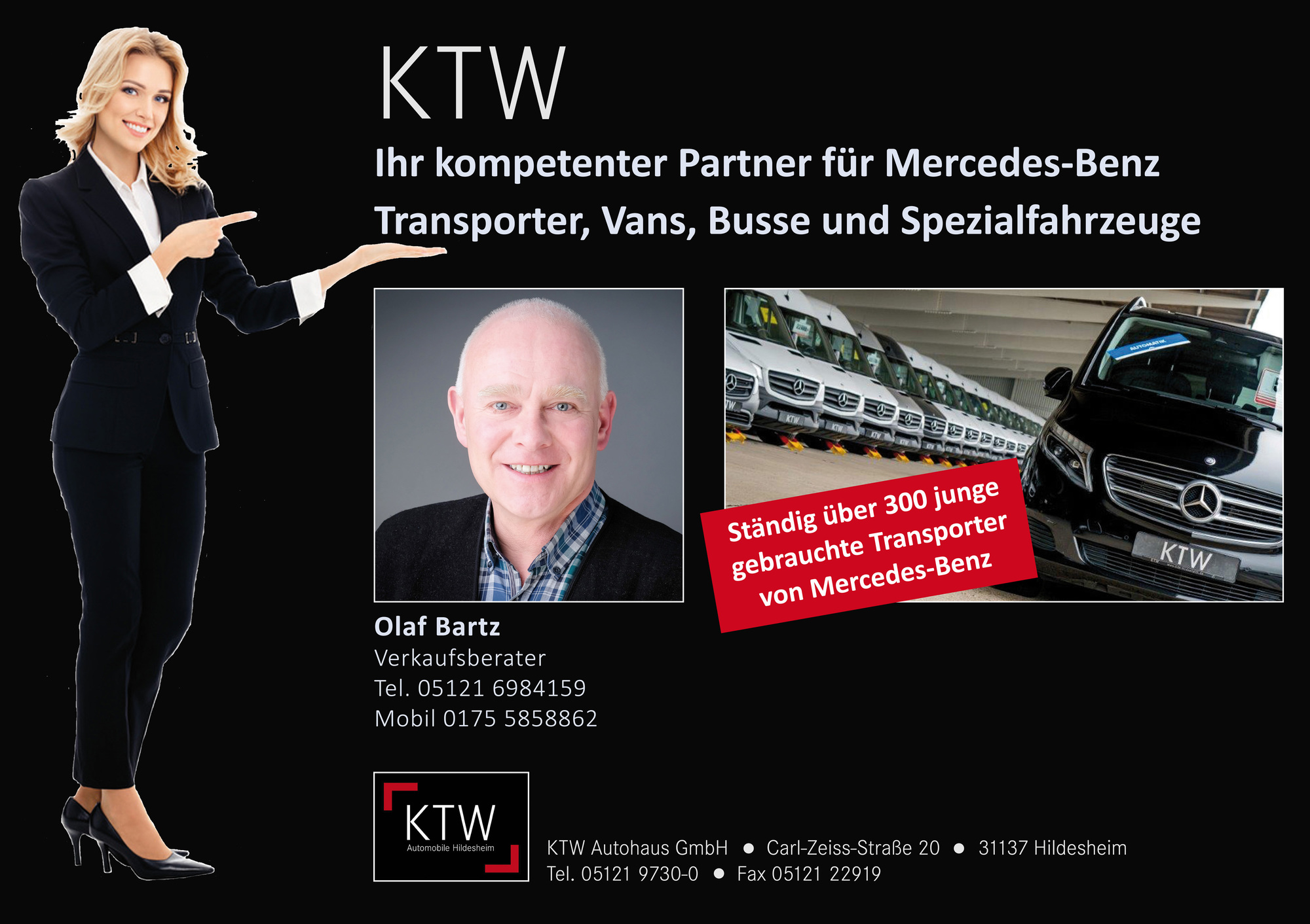 KTW Autohaus GmbH - Autobusy MERCEDES-BENZ - převodovka: ruční, klimatizační zařízení undefined: obrázek 1