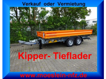 Nový Sklápěcí přívěs Möslein TTD11 Orange  neuer Tandem 3- Seitenkipper Tieflader-- Neufahrzeug --: obrázek 4