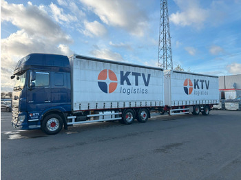 Plachtový nákladní auto DAF XF 480