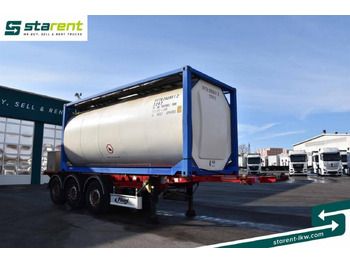 Návěs-podvozek Fliegl Containerchassis light + Singamas Tank: obrázek 3