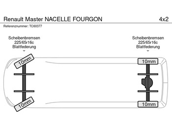 Dodávka Renault Master NACELLE FOURGON: obrázek 4