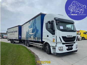 Plachtový nákladní auto IVECO Stralis