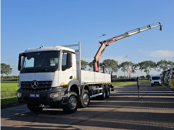 Nákladní automobil valníkový/ Plošinový, Auto s hydraulickou rukou Mercedes-Benz AROCS 3240 PalfingerPK 23001-EH: obrázek 2