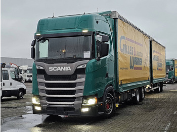 Plachtový nákladní auto Scania S450 6X2*4 RET. FORKLIFTC: obrázek 2