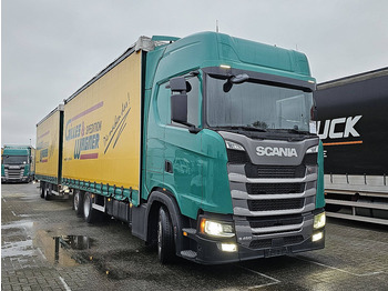 Plachtový nákladní auto Scania S450 6X2*4 RET. FORKLIFTC: obrázek 5