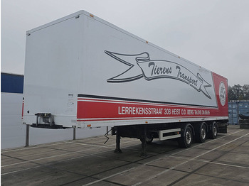 Skříňový návěs VAN HOOL