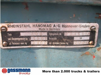 Traktor Hanomag Granit 500: obrázek 4
