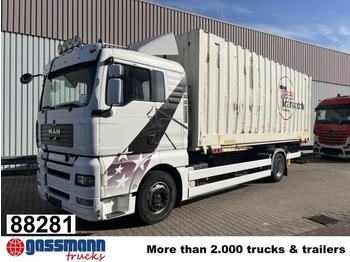 Skříňový nákladní auto MAN TGA 18.350