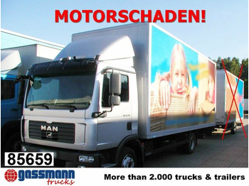 Skříňový nákladní auto MAN TGL 8.210