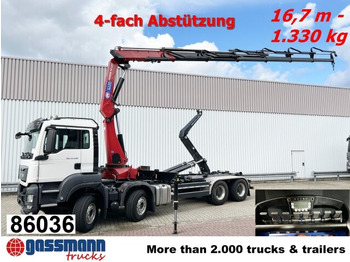 Hákový nosič kontejnerů MAN TGS 35.480