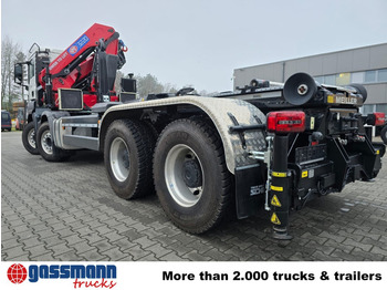 Nový Hákový nosič kontejnerů, Auto s hydraulickou rukou MAN TGS 35.480 8X4 BL, Intarder, Kran HMF 3220-K6,: obrázek 4
