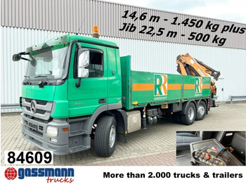 Nákladní automobil valníkový/ Plošinový MERCEDES-BENZ Actros 2544