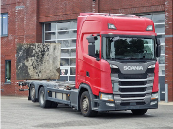 Kontejnérový podvozek/ Výměnná nástavba SCANIA S 500